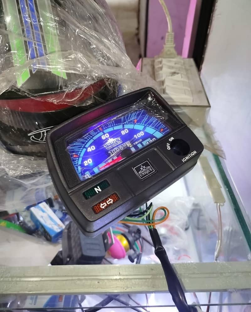 70cc Bike Speedometer With LED Lights 1