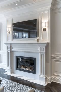 fire place / Marble fire place / fireplace / steel copper fireplace