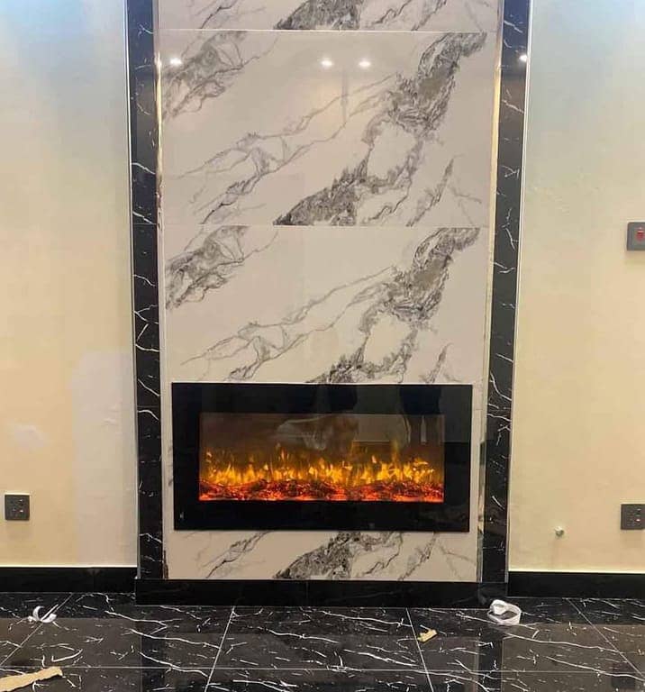 fire place / Marble fire place / fireplace / steel copper fireplace 18