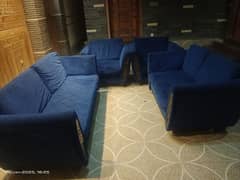 Blue colours Sofa Set velvet