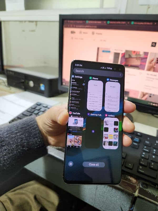 Galaxy S10 plus official PTA 8/128 Gb 6