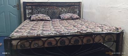 iron bed