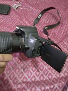 Canon 700d with zoom lens