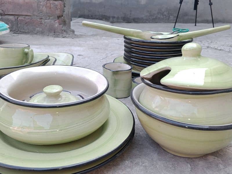 Patthar dinner set 6