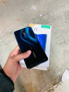 Oppo f11 (8/256GB) condition 10/10 with box charger. price final