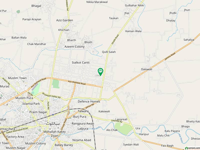 17.5 MARLA PLOT FOR SALE IN SIALKOT CANTT 0