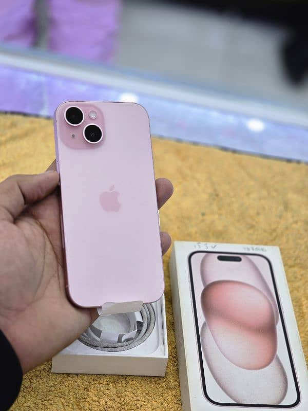 15 JV 128 GB pink color 0