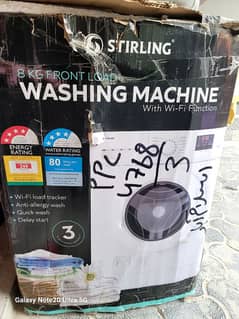 Imported Brand New 8Kg Front Load Washing Machine