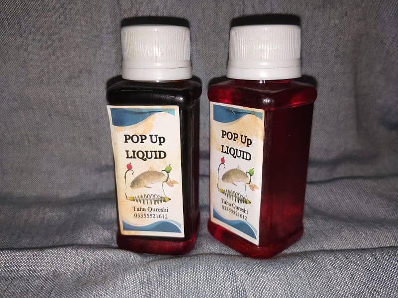 Fishing Bait ( Pop Up liquid For Springs ) 1