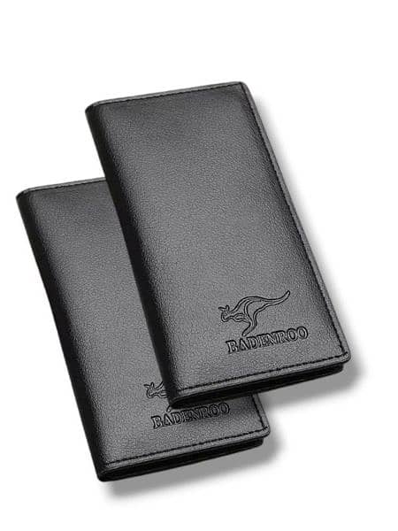 Stylish men synthetic leather wallet 4