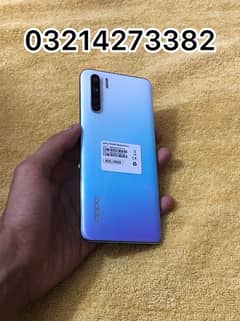 03214273382 OPPO F15 8GP 256GP PTA APPROVED WITH BOX and charger