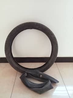 used tyre and tube of GS 150