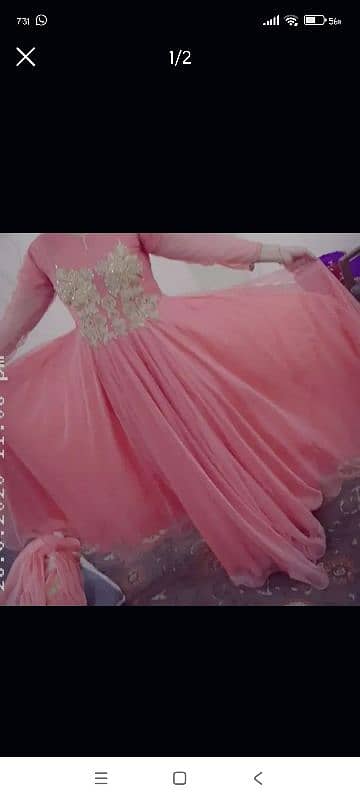 Wedding dress,formal dress. . Wedding maxi and saree for sale 2