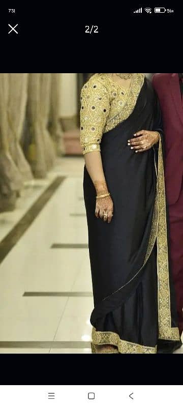 Wedding dress,formal dress. . Wedding maxi and saree for sale 3