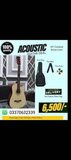 A big size guitar for sale limited stock is available