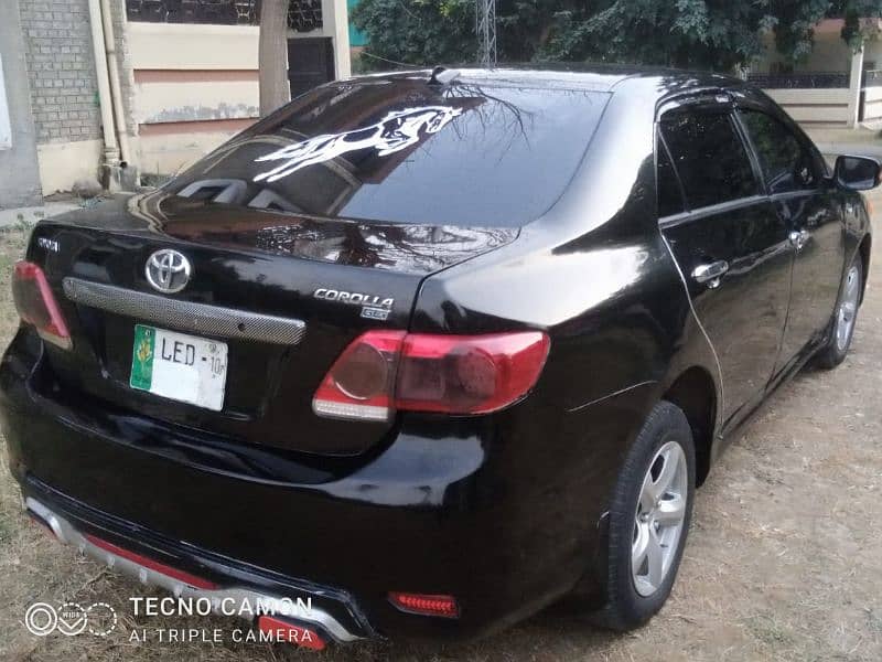 Toyota Corolla XLI 2010 3