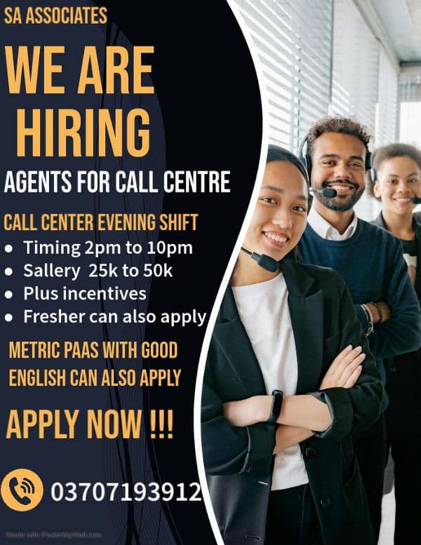 Call Center Job Agents 0