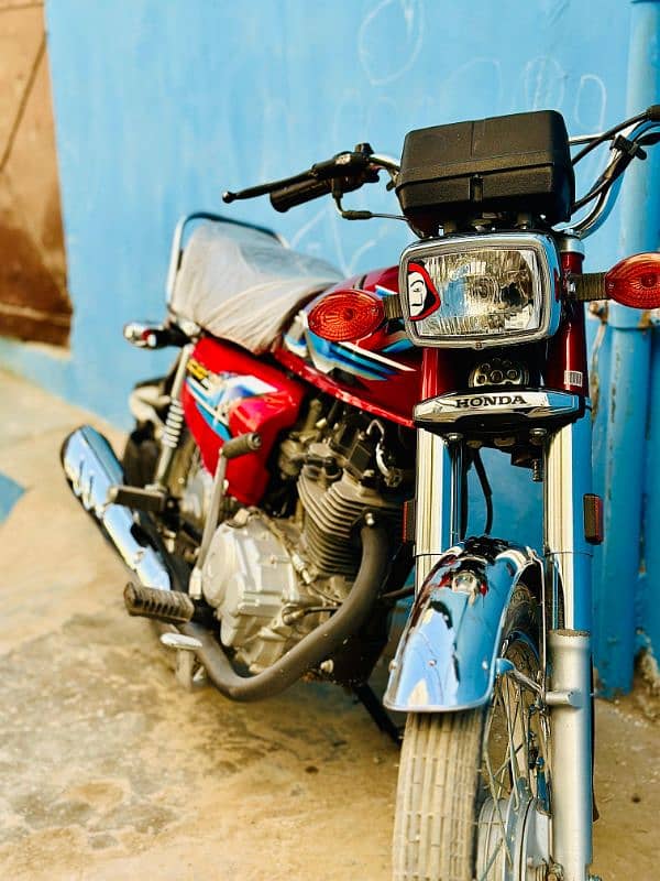 Honda CG 125 2024 Nov Registered Just Like New 0