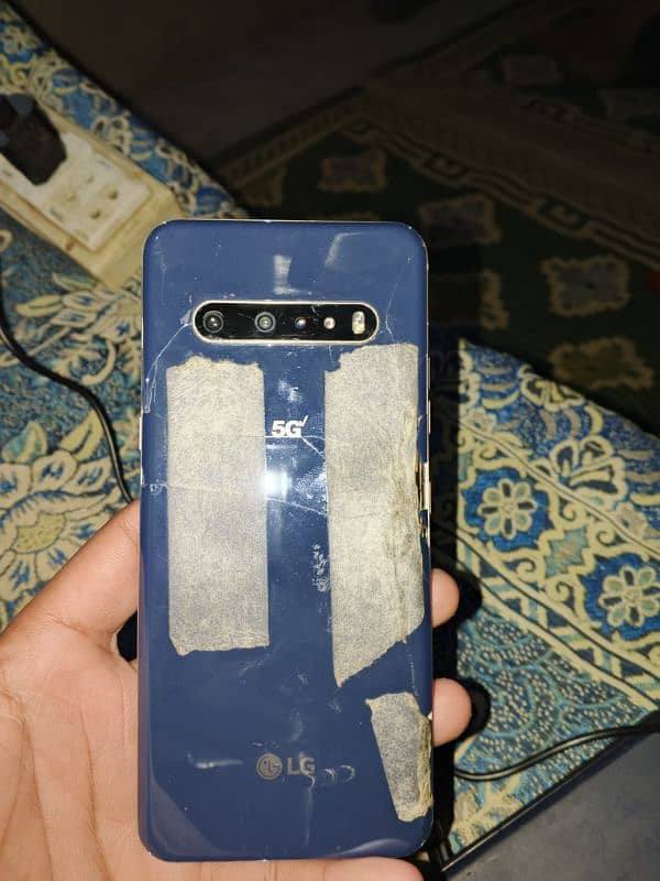 lg v60 5g pta approved back and frot break but working parfect 3