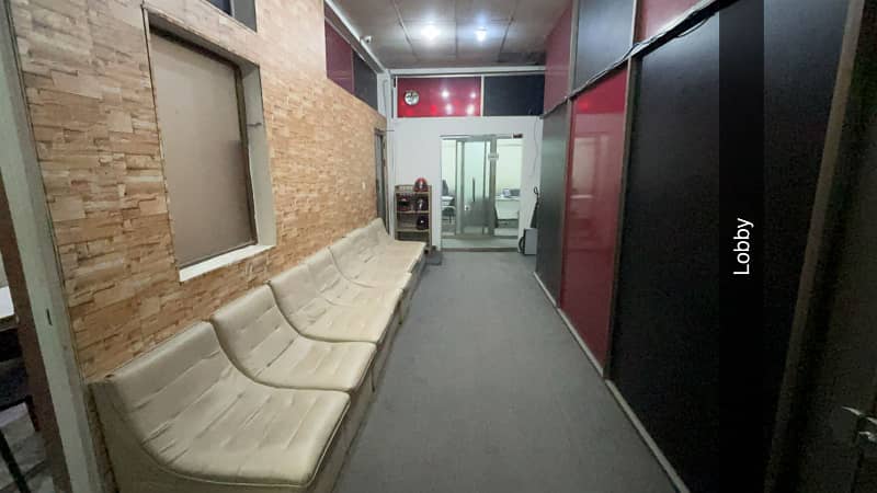 Beautiful Fully Furnished Office Available For Rent On Hot Location In Garden town Lhr 14