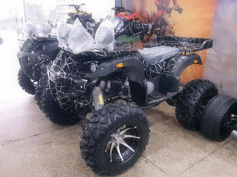 New 250cc Atv quad 4 wheels delivery all Pakistan 1