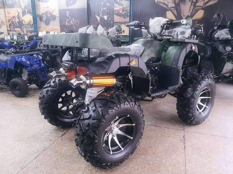 New 250cc Atv quad 4 wheels delivery all Pakistan 5