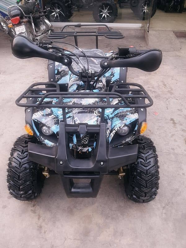 107cc revers gear Atv quad 4wheels delivery all Pakistan 0