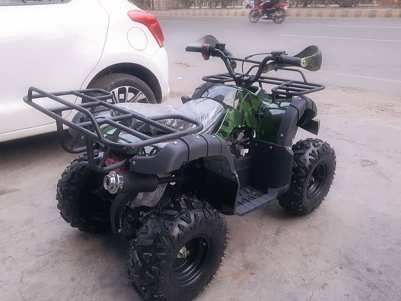 124cc revers gear Atv quad 4 wheels delivery all Pakistan 0