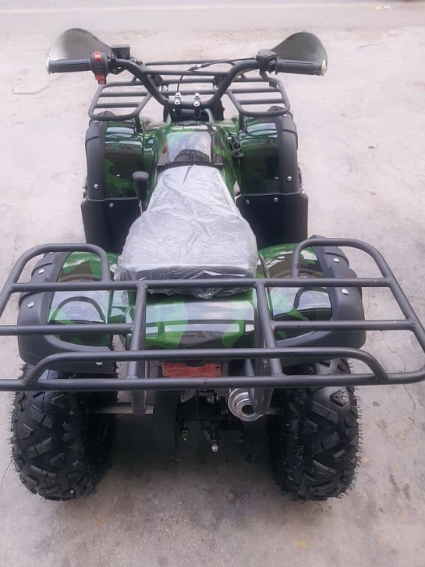 124cc revers gear Atv quad 4 wheels delivery all Pakistan 1