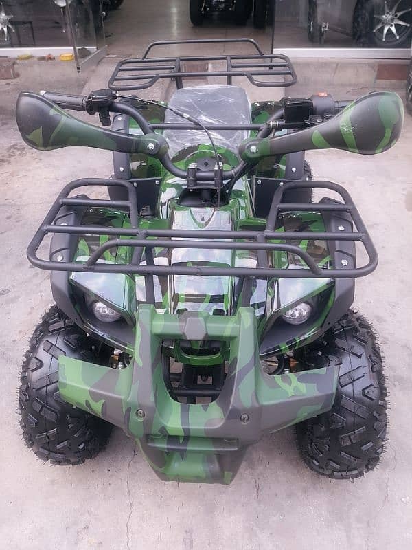 124cc revers gear Atv quad 4 wheels delivery all Pakistan 3