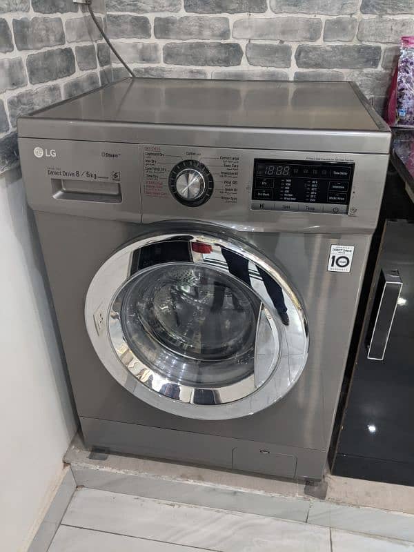 LG 8/5 KG FRONT LOAD WASHER & DRYER FH4G6TDG -INTERNATIONAL VERSION 3