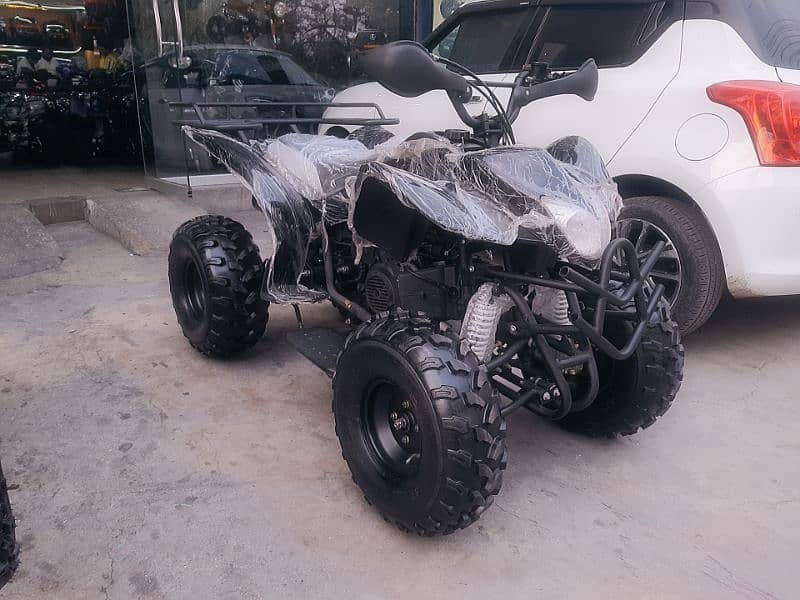 150cc full size revers gear Atv quad 4wheels delivery all Pakistan 0