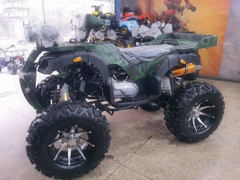 New 250cc Atv quad 4 wheels delivery all Pakistan 0