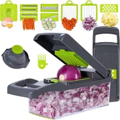 16-in-1 Multifunctional Vegetable Slicer and Chopper  Mandoline Cutter