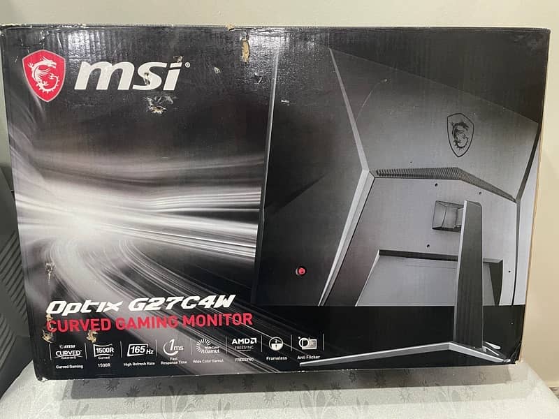 MSI curved Monitor 165Hz 0