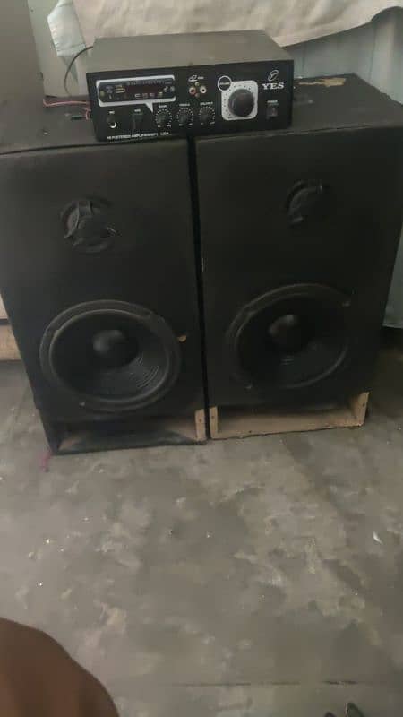 10" Speaker With Ampp 4