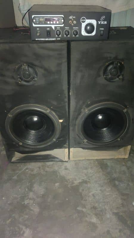 10" Speaker With Ampp 8