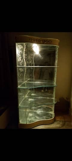 Corner Glass Showcase