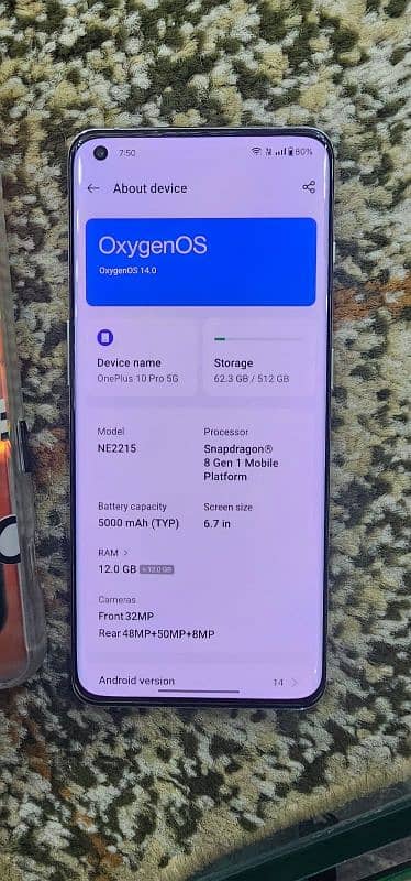 onoplus 10 pro PTA official approved 12gb +12gb 512gb 0