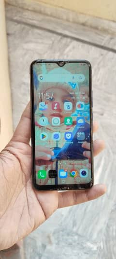 Vivo Y15 Available For Sale 4/64 Glass Crack Hai Officially Pta. . . .