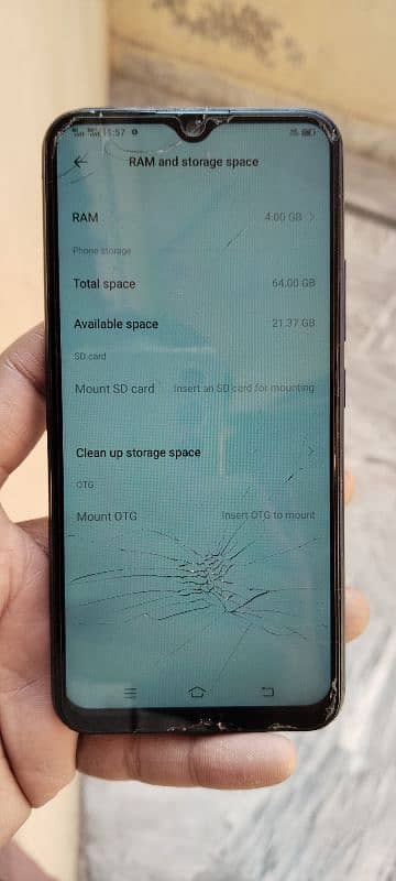 Vivo Y15 Available For Sale 4/64 Glass Crack Hai Officially Pta. . . . 7