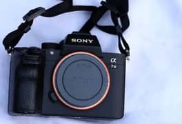 Sony a7III two lens camera