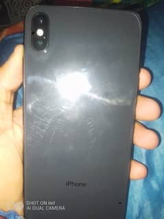 iphone xsmax 64 gb 10/10 83 health waterpack sim locked all ok Ha