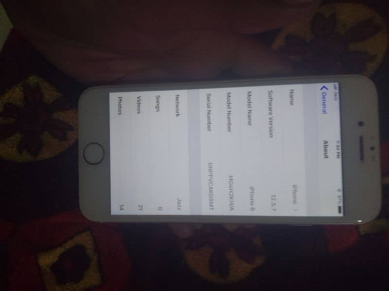 I phone 6 PTA approved 64gb 4