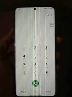 Samsung Galaxy S20 Plus Panel Available  Only Lines No Any Dot Shade