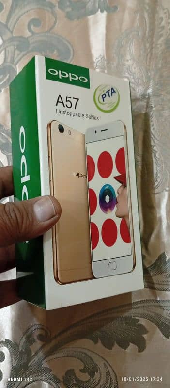 Oppo A57 6gb 128gb 10/10 lush phone 4