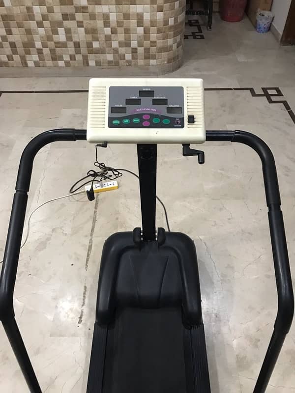 treadmill manual speed 1