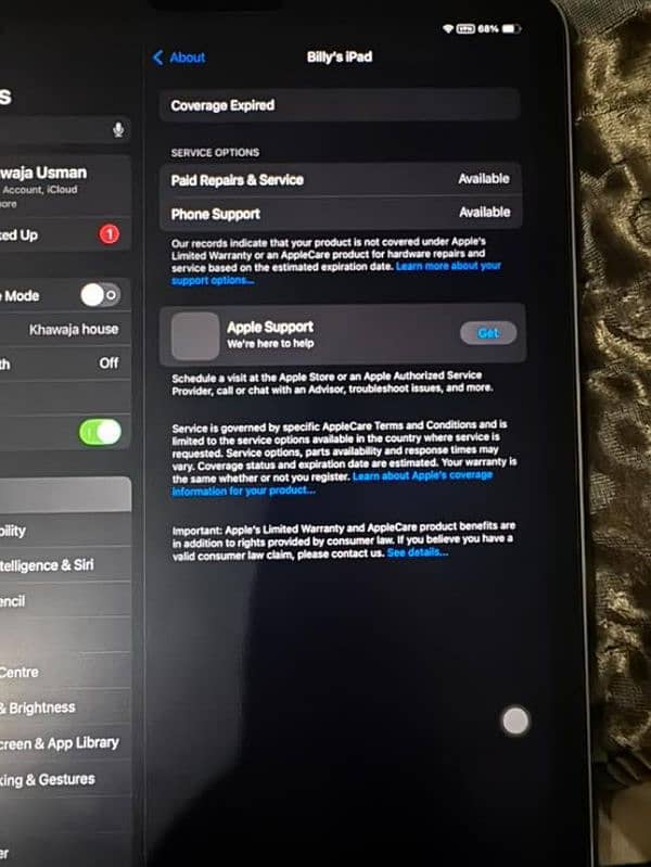 IPad pro 11' M1 chip 256gb complete original 10/10 5