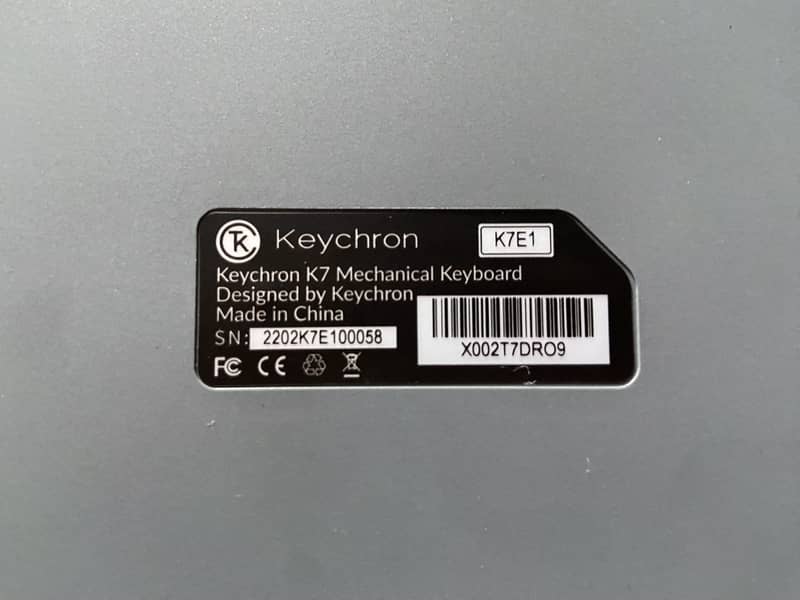 Keychron K7 Wireless RGB Mechanical Keyboard 1