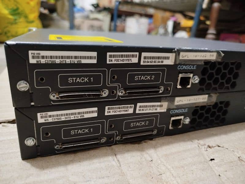 Cisco catalyst 3750G 24ports switch 2